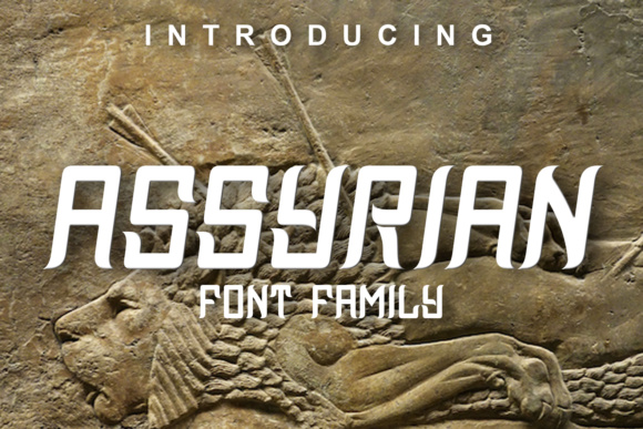 Assyrian: A Premium Display Typeface for Creative Branding