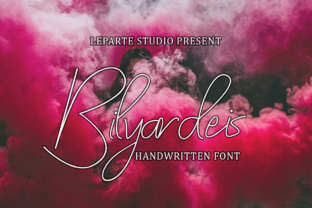Bilyardeis: The Elegant Handwritten Font for Editorial Design