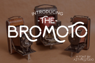 Bromoto: A Playful Display Typeface for Striking Campaign Typography