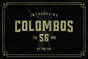 Colombos: A Striking Display Typeface for Modern Digital Brands