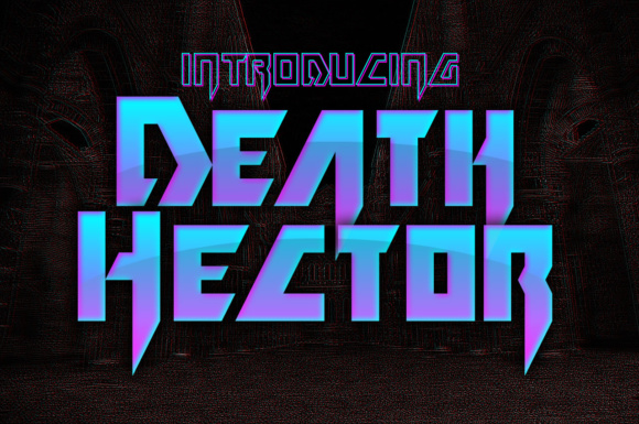 Death Hector: A Premium Display Font for Modern Web Design