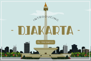 Djakarta: The Premium Display Font for Editorial Design