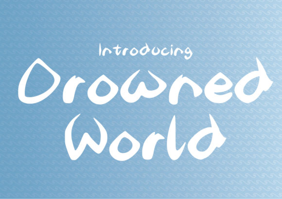 Drowned World: The Display Font for Deep-Sea Campaigns