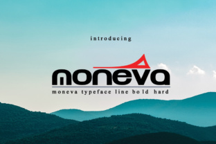 Moneva: The Bold Typeface for Strong Brand Identity