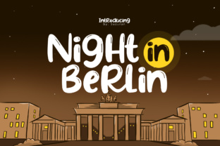 Night in Berlin: A Striking Typeface for Bold Branding