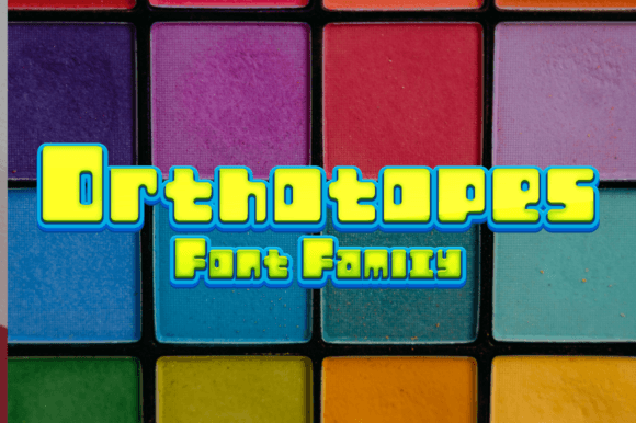 Orthotopes Family: The 70s Sci-Fi Typeface for Bold Campaigns