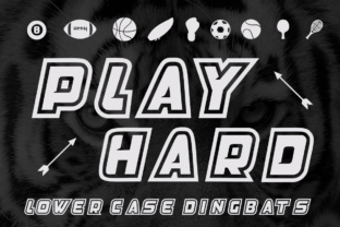 Play Hard: The Dynamic Typeface for Sporty Campaigns