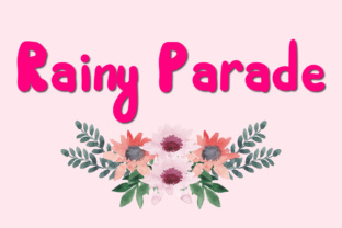 Rainy Parade: The Bold Display Typeface for High-Impact Web Design