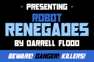Robot Renegades: A Modern Sci-Fi Typeface for Futuristic Design