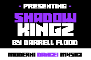 Shadowkingz Typeface Review: A Sci-Fi Display Font for Futuristic Branding