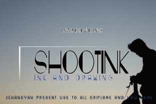 Shootink: A Simple Display Font for Editorial Design