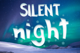 Silent Night: The Sharp Winter Typeface for Bold Branding