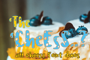 The CheEsS: A Playful Display Typeface for Brand Identity