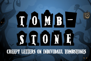 Tombstone: A Creepy Serif Font for Editorial Design