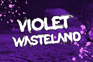 Violet Wasteland: The Display Typeface for Bold Campaigns