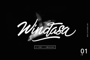 Windasa: A Hand Lettering Display Font for Modern Campaigns